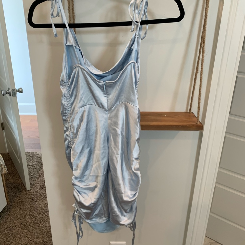 Beginning boutique Atlantic drawstring mini dress - Picture 3 of 7